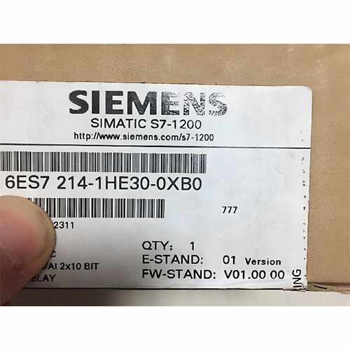 议价西门子6ES7214-1HE30-0XB0 S7-1200CPU模块6ES72141HE300XB0