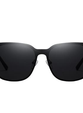 无框方形偏光太阳镜王俊凯同款