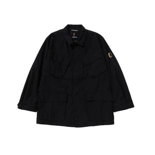 MR.BATHING APE男装24年秋冬猿人金属徽章口袋军风夹克140304N