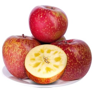 云南昭通市丑苹果水果新鲜整箱当季10斤富士糖心苹果红露绍通包邮