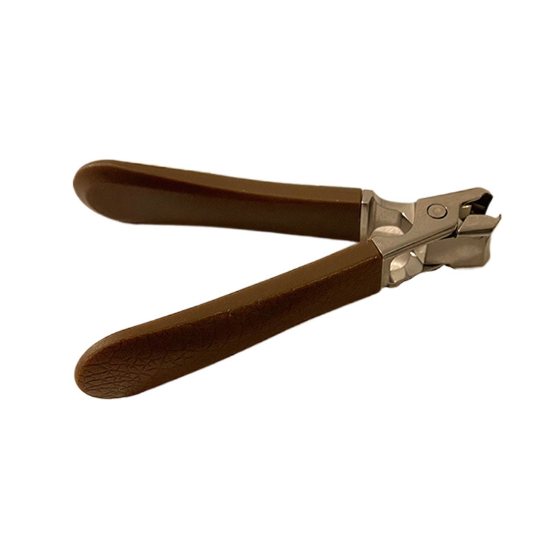 ins单个指甲钳防飞溅家用便携式指甲剪成人大号平口不锈钢指甲刀