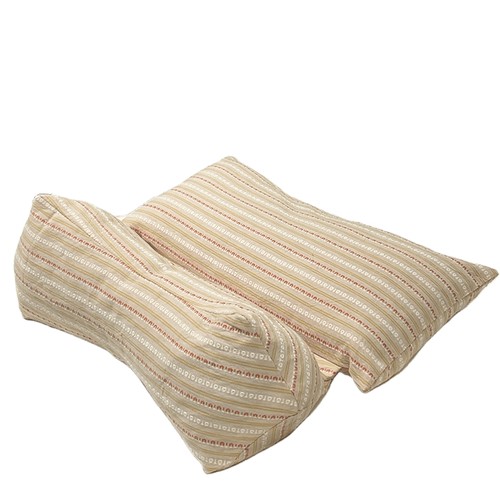 枕头荞麦壳三角连体枕家用护颈椎助睡眠牵引枕成人可拆卸组合枕芯