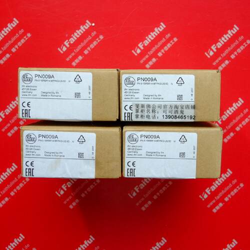 议价IFM PN009A 易福门全新压力传感器 PN-0-1BRBR14-MFPKG/US/3D