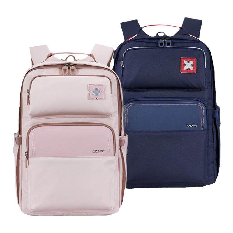 卡拉羊中学生云朵书包大容量减负防下坠背包男轻便双肩包女新款