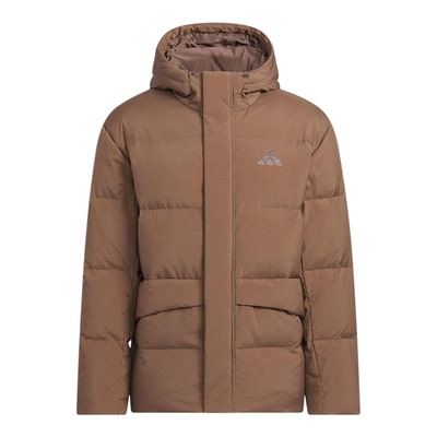 Adidas/阿迪达斯官方正品LINEAR男女保暖连帽休闲羽绒服KQ5521