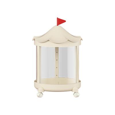 娃娃透明收纳桶玩偶公仔防尘筒