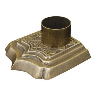 中式木门门脚脚垫铜环仿古大门铜配件黄铜门斗脚套门砧门针环金属