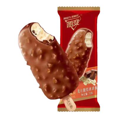 蒙牛新包装随便麦片蒂兰圣雪糕