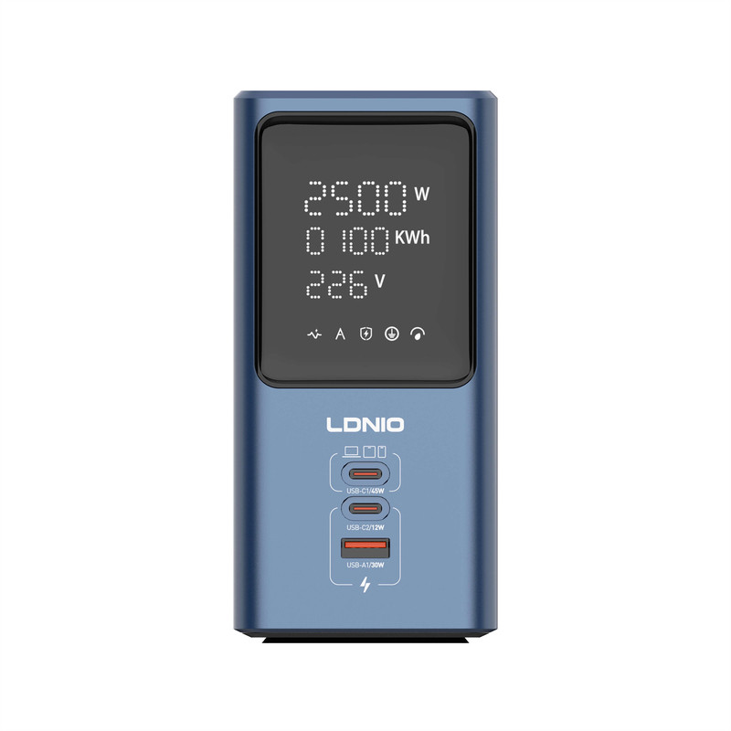 LDNIO/力德诺多标制式排插带转换插座孔USBPD快充多功能A+C充电器