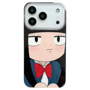 由里公园ins日系呆萌可爱Q版黑沼爽子适用17pro苹果17ProMax手机壳iPhone16pro全包14新款16Promax保护套13女