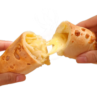 时刻陪你拉丝芝士牛肉鸡肉卷120g儿童早餐代餐速食加热即食半成品