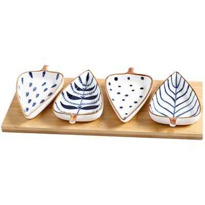 cookzone陶瓷点心水果干果盘