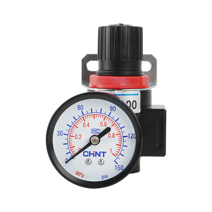 正泰气动减压过滤器调压阀减压阀BR2000/BR3000/BR4000含支架含表