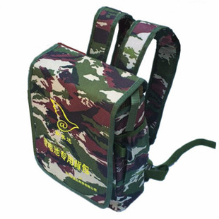 斯美达锂电池背包12v电瓶的逆变器双肩包加厚帆布防水户外照明包