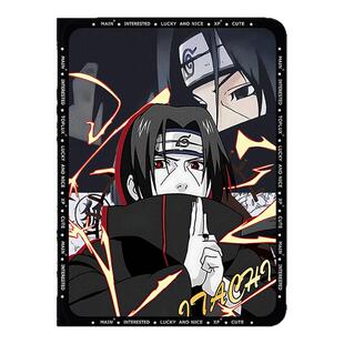 适用苹果ipad11保护壳火影忍者ipadair8平板保护套10第12代mini7迷你5动漫ipadpro带笔槽11英寸air2宇智波鼬3