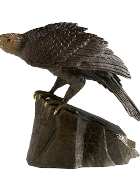 黄铜老鹰摆件海东青礼品摆件