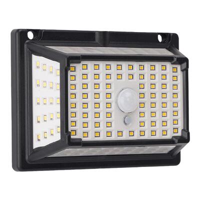 太阳能户外夹子灯家用分体室内外照明灯庭院农村防水人体感应壁灯