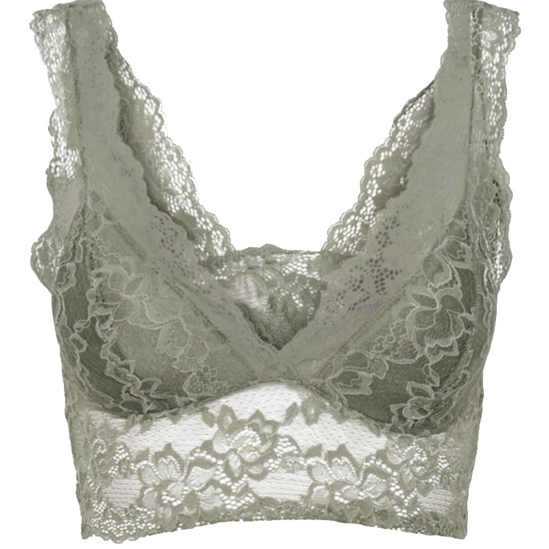 清仓特价 WS法式内衣bralette 夏日无刚圈文胸内搭 可插衬垫