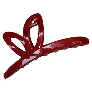 韩国进口AZNAVOUR/AZ兔耳朵chao大号蝴蝶鲨鱼夹发抓13cm抓夹