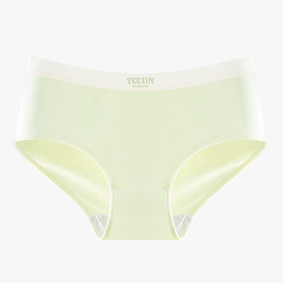 雅鹿纯棉中腰女士无痕三角裤