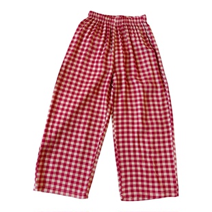 【本期回馈】儿童棉绸防蚊裤男童九分裤女童裤子中大童直筒裤夏款