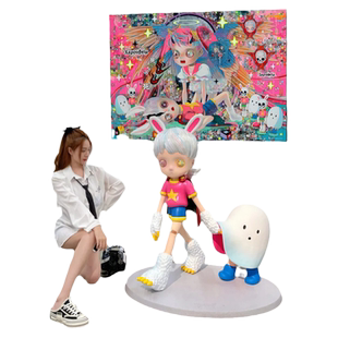 下田光装饰画小众ins风卧室客厅版画挂画动漫潮玩店潮流艺术壁画