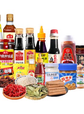 小瓶调料任选宿舍厨房炒菜大全