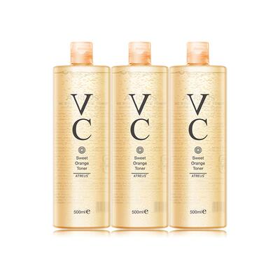 3瓶装VC爽肤水保湿补水1500ml