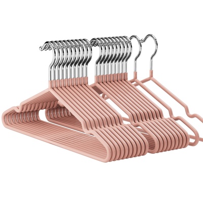 四万公里浸塑衣架家用挂衣高承重