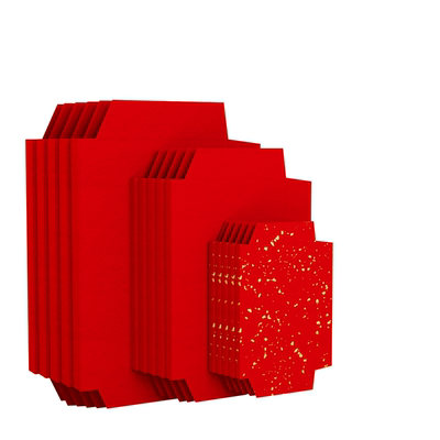 红色书皮中国红加厚免裁剪大红纸