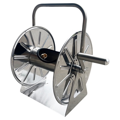 高压水管收卷器洗车机水管收纳架卷管器防爆钢丝管家用清洗机泵