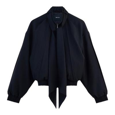 【孙晓敏/XY_M博主同款】YFLYIFULU 25秋冬围巾饰片羽绒夹克外套