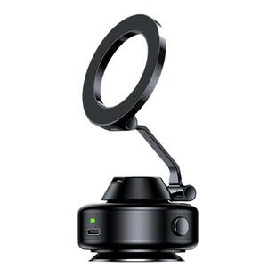 电动车载磁吸手机支架2026新款真空吸附汽车导航专用吸盘拍摄支架
