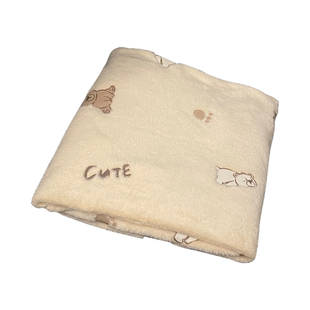 ins办公室午睡毯夏天女生凉感盖腿披肩空调毯沙发午休毛毯小毯子