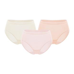 【淘秒】全棉时代女士内裤纯棉中腰轻薄舒适亲肤透气女生内裤