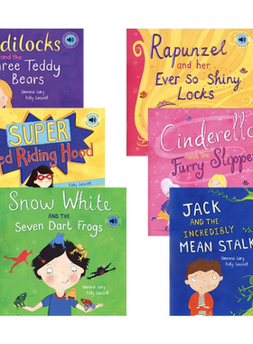 Fairy tale Storybook Collection 经典童话故事 杰克与豆苗/长发公主/灰姑娘/白雪公主/小红帽 儿童英语绘本 英文原版进口图书