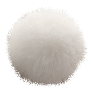 毛球兔子尾巴别针道具插件JK漫展Lolita儿童表演毛绒动物软妹cos