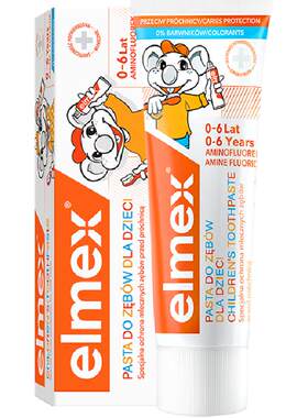 elmex艾美适0至6岁低泡防蛀牙膏