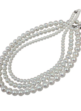 天女极光珍珠项链女轻奢气质颈链