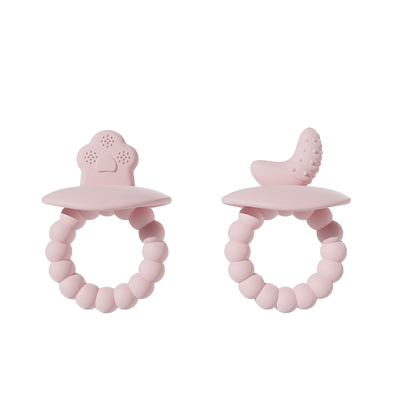 牙胶婴儿磨牙4个月+防吃手安抚