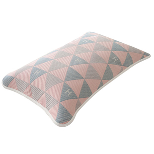 全棉纱布枕巾纯棉枕头盖巾加厚家用枕套一对装防油隔脏枕头芯垫巾