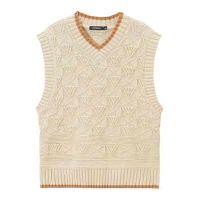 肌理感马甲Unvesno(UN)V领