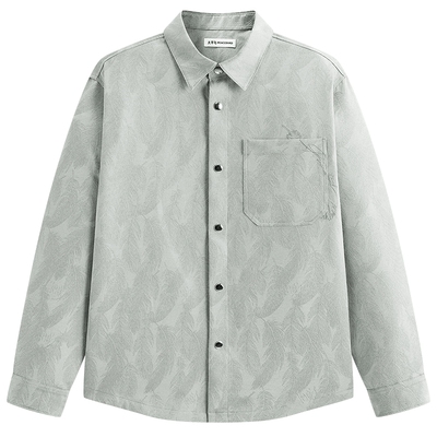 【商场同款】太平鸟男装 2026年春季新款立体肌理衬衫男B1CHG1408