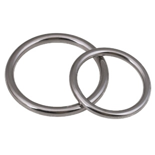 钢圈环 304不锈钢无痕圆环圆圈O型环实心无缝钢环吊床瑜伽连接环
