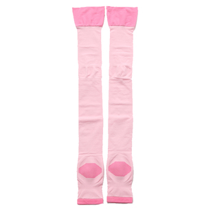 日本slimwalk睡眠袜强压力美腿瘦腿袜女 高筒长筒孕妇消浮肿酸胀