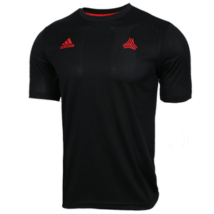 Adidas/阿迪达斯正品男子足球运动休闲圆领透气短袖T恤GK3442