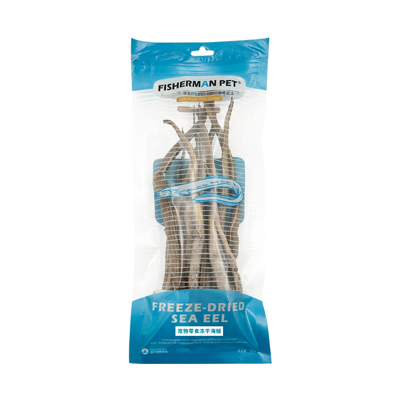 FISHERMANPET(渔夫牧场)冻干海鳗猫咪狗狗宠物零食35g
