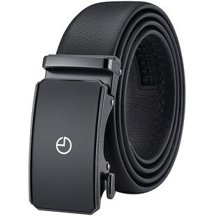 金利来新款商务休闲皮带男士真皮自动扣腰带青年时尚牛皮裤带