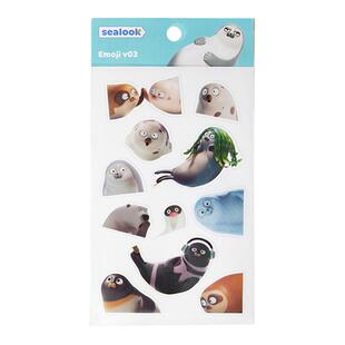 SEALOOK海豹看看 卡通可爱贴纸创意 LINE FRIENDS连我朋友