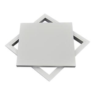 锁式铝合金检修口装饰盖板天花中央空调吊顶下水管道维修检查孔门